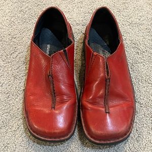 Josef Seibel Hungary Women Red Leather Shoe Size 36